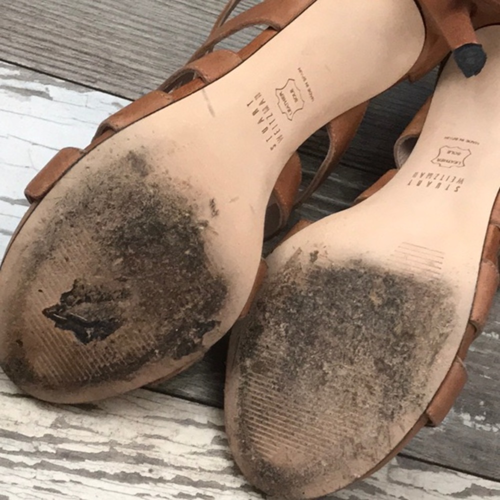Stuart Weitzman Camel Heels - Picture 7 of 9